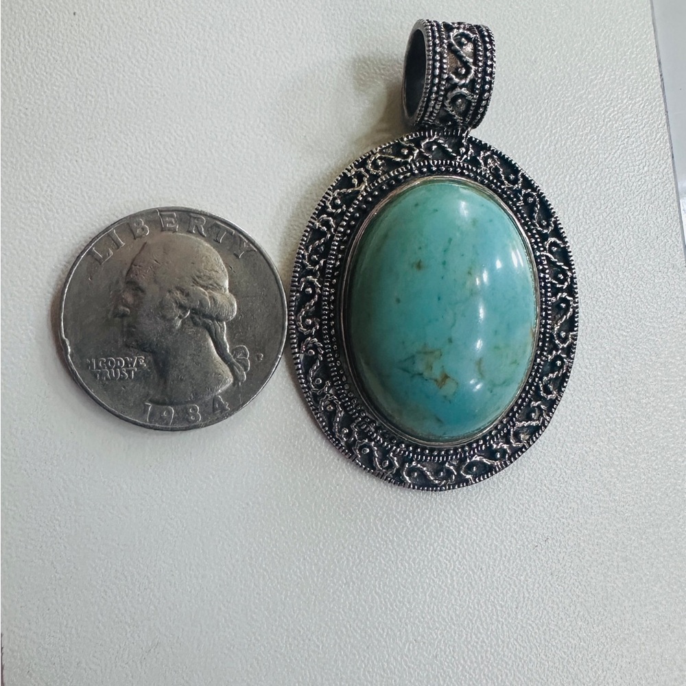Sterling silver Turquoise Pendant